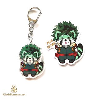 Portachiavi/Adesivo My Hero Academia Midoriya