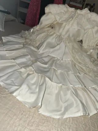 Vestito cerimonia bambina principesco  Da 3/6 mesi
