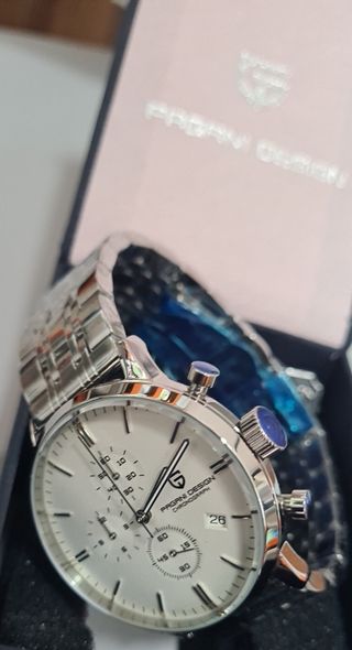 Relógio Pagani Design Rouen Edição Cidade Branca