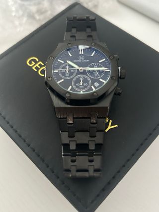 Orologio nero di lusso George