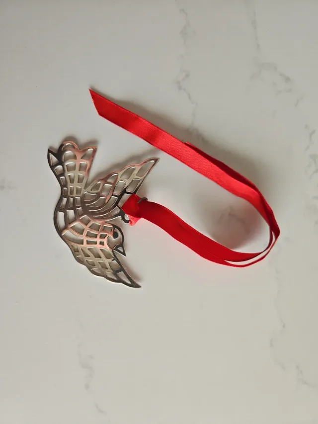 Ornamento Tane Paloma en Plata