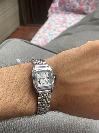 Reloj Cartier Plateado