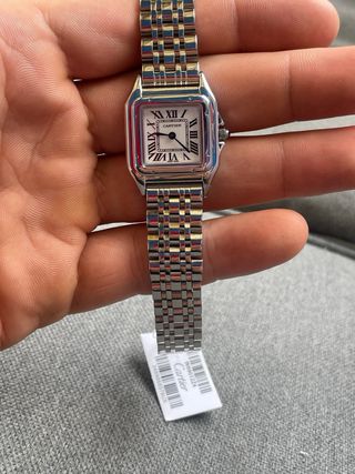 Reloj Cartier Plateado