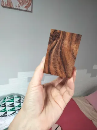 Cajita de joyas de madera