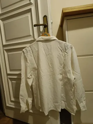 Blusa crema mujer