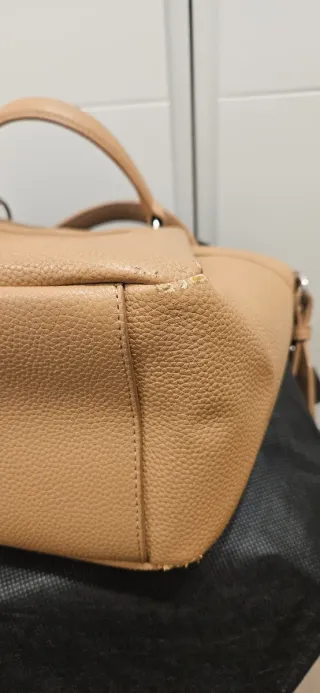 Bolso Armani Exchange Camel Piel Sintética