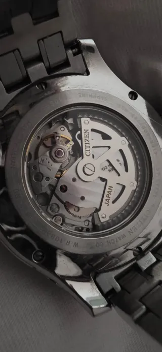 Reloj Citizen Automático Hombre Esfera Blanca