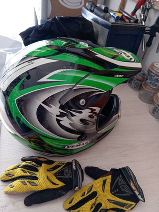 Casco Motocross Vemar Talla M Niño