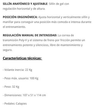 Bicicleta indoor BH Tecnovita Evo S2000