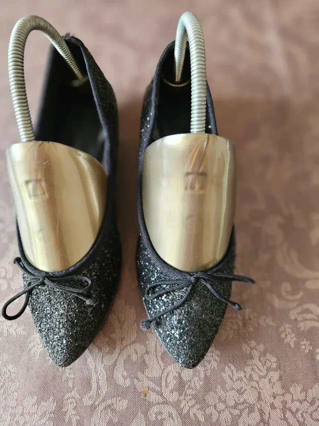 Bailarinas pedrería negras