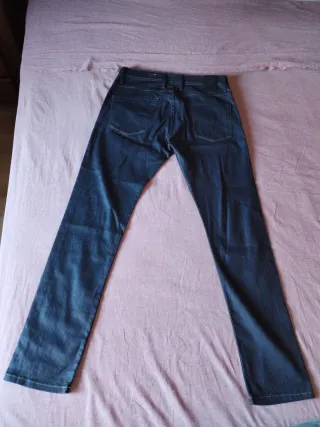 Pantalón vaquero azul de hombre
