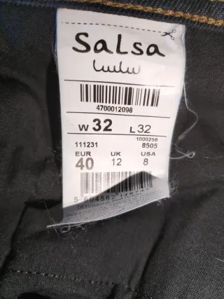 Pantalón vaquero azul de hombre