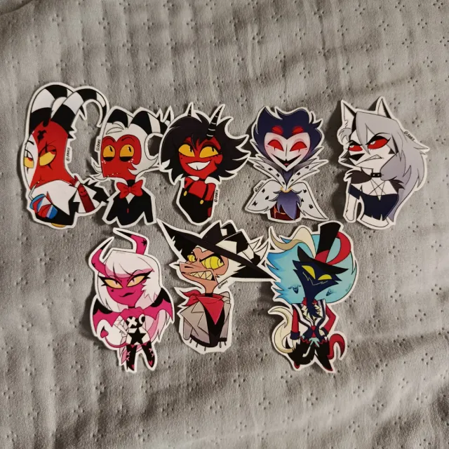 Pack Pegatinas Helluva Boss