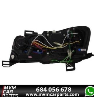 Faros delanteros LED para Fiat Stilo Black