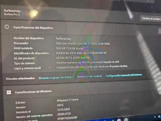 Surface Pro 9 i7 16GB RAM