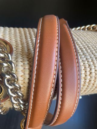Bolso Parfois Beige y Dorado