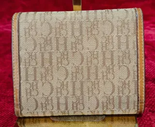 Cartera Carolina Herrera Beige y Marrón