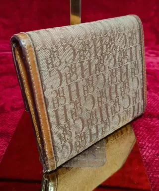 Cartera Carolina Herrera Beige y Marrón