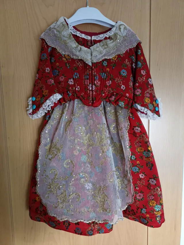 Traje de Fallera 1-2 años