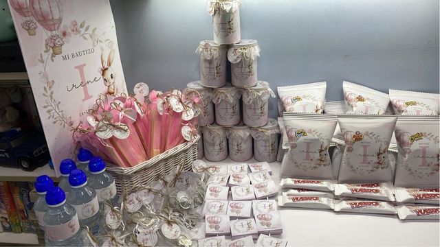 Papelería creativa para cumpleaños, bautizos...