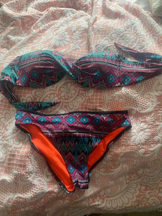 Bikini estampado étnico