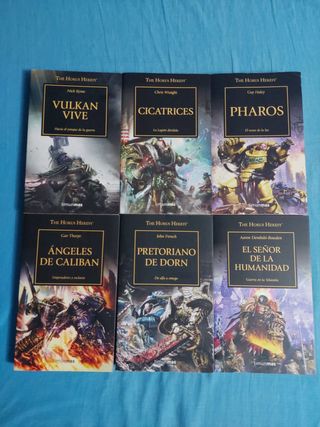 Novelas de La Herejía de Horus. Primeras Ediciones