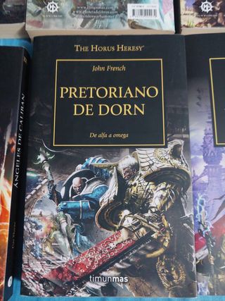 Novelas de La Herejía de Horus. Primeras Ediciones