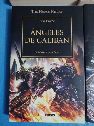 Novelas de La Herejía de Horus. Primeras Ediciones