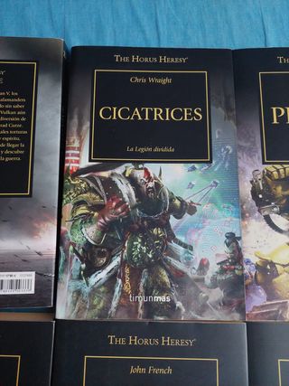 Novelas de La Herejía de Horus. Primeras Ediciones