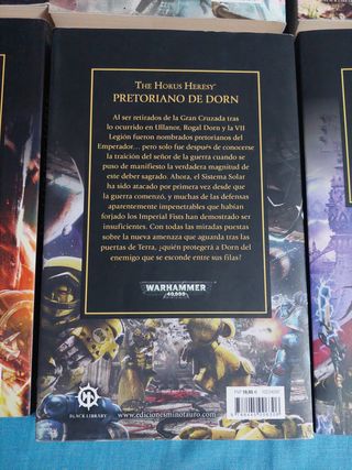 Novelas de La Herejía de Horus. Primeras Ediciones