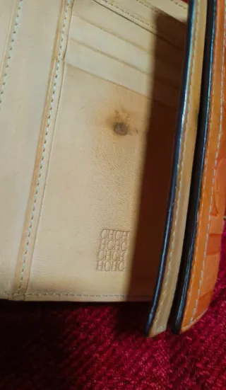 Cartera Carolina Herrera CH Naranja