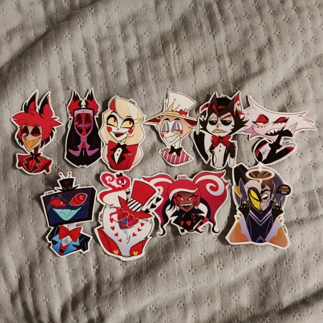 Pack Pegatinas Hazbin Hotel