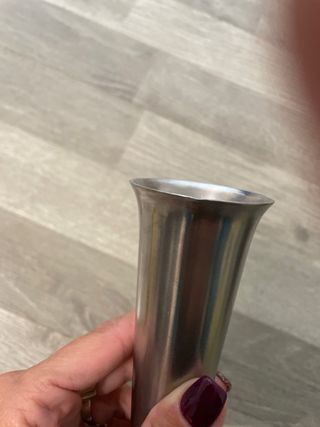 Vaso Alessi/Alfra Metallo Argento