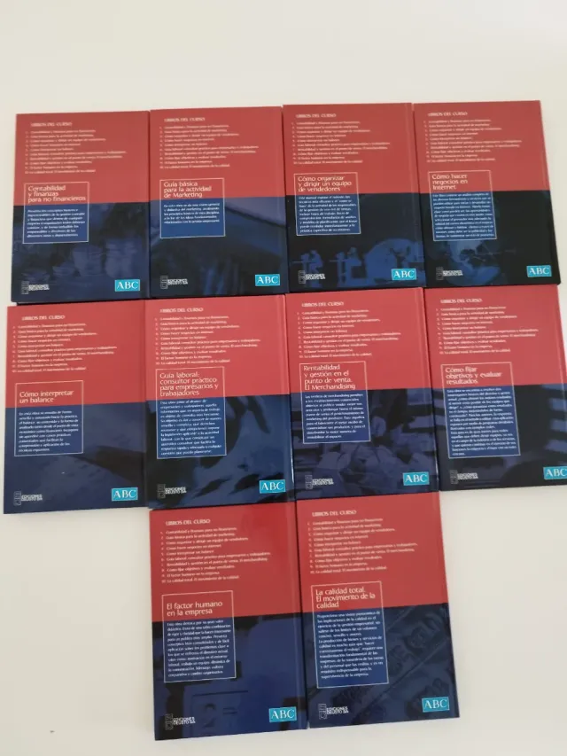 Curso de Gestión Empresarial de ABC. 10 Tomos