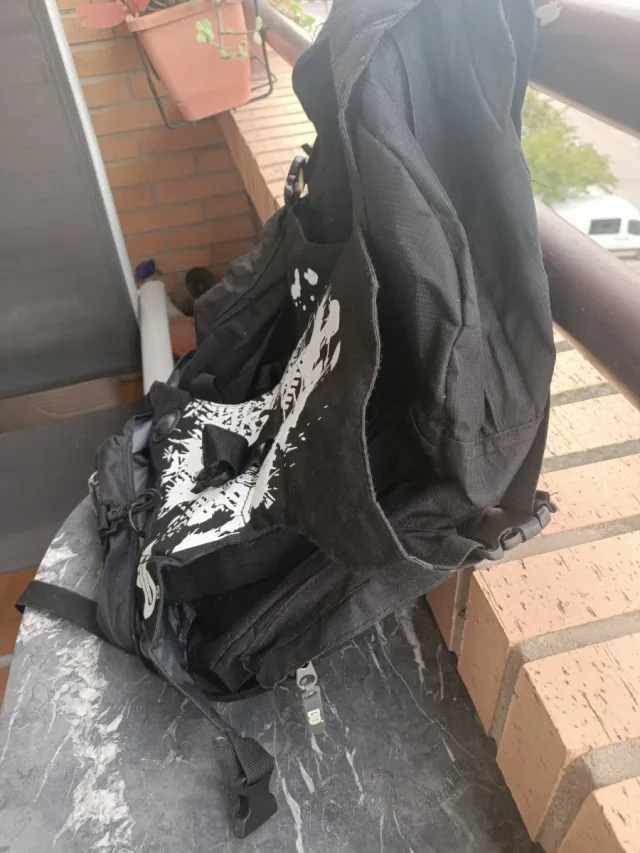 Mochila grande para patinaje