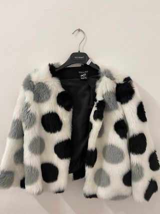 Pelliccia fantasia pois