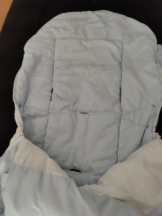 Saco para silla de paseo azul