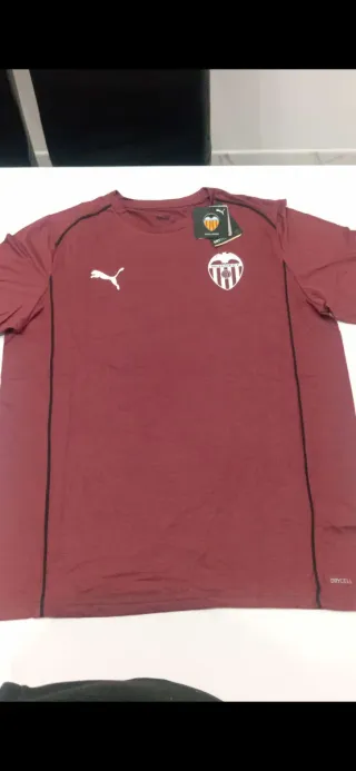 Camiseta Fútbol Valencia Puma Roja Talla M