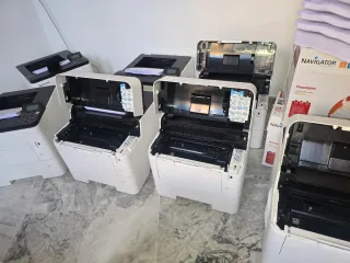 Impresora Kyocera Blanca y Negra ECOSYS