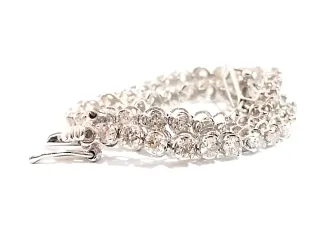 Pulsera Rivière Oro 18k Diamantes 3ct