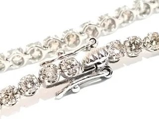Pulsera Rivière Oro 18k Diamantes 3ct