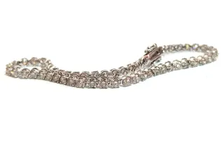 Pulsera Rivière Oro 18k Diamantes 3ct