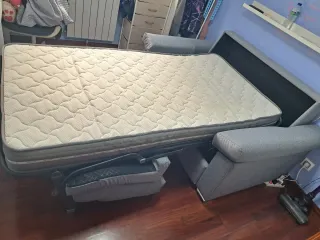 "Nuevo"Sofá Cama Apertura Italiana Gris.