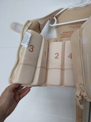 Chaleco natación infantil Monnéka talla 2-3 años