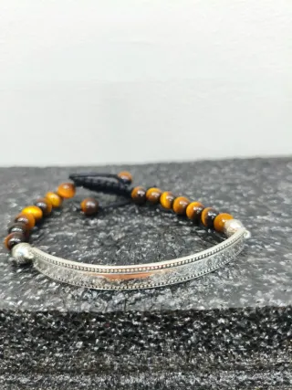 Pulsera Thomas Sabo Ojo de Tigre Plata