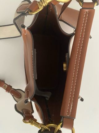 Bolso Zara Marrón con Tarjetero