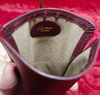 Funda Cartier Piel Burdeos