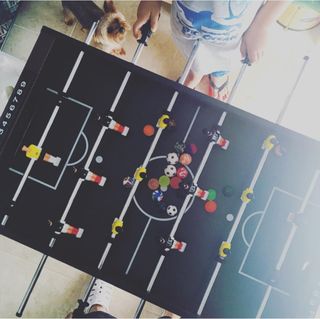 Futbolín de Madera para Niños