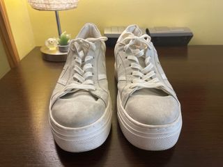 Bambas Mim Beige y Blancas