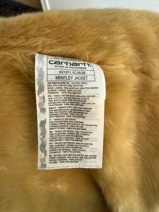 Parka Carhartt Mentley Azul